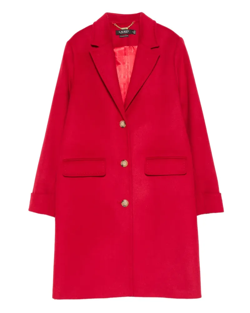 Ralph Lauren Mantel mit geknöpfter Tasche - Rot Rot