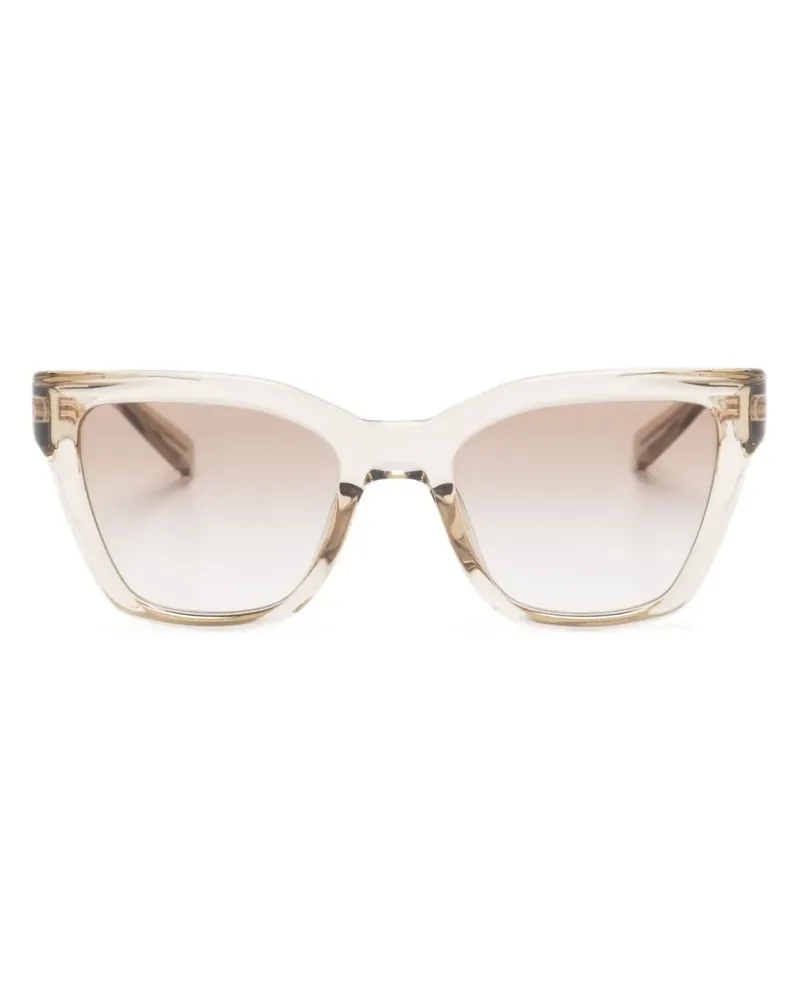 Saint Laurent Eckige Sonnenbrille mit Farbverlauf - Gelb Gelb