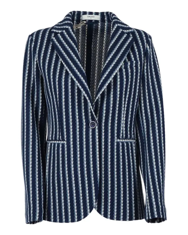 CIRCOLO 1901 striped blazer - Blau Blau