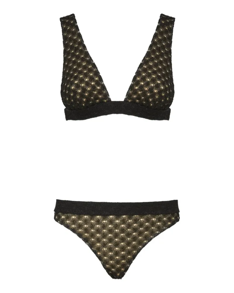 Missoni lace bikini - Schwarz Schwarz