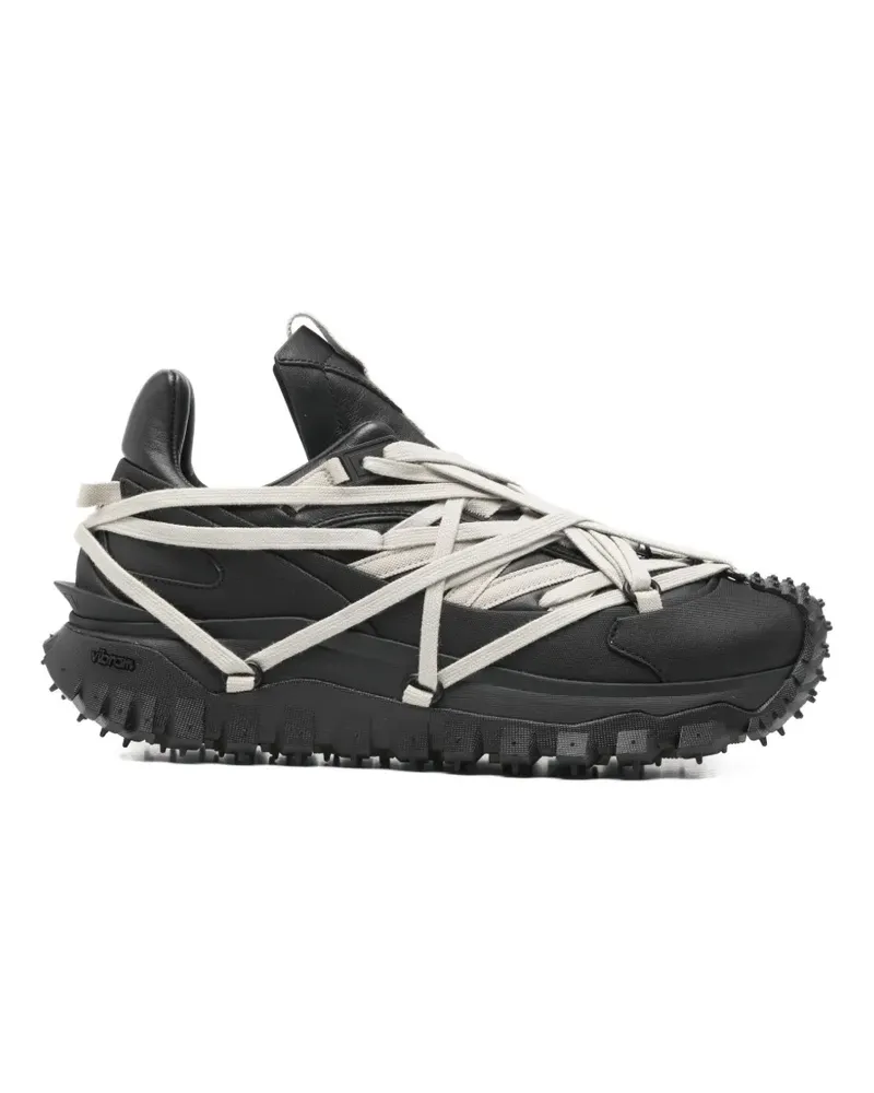 Moncler Trailgrip Megalace chunky sneakers - Schwarz Schwarz