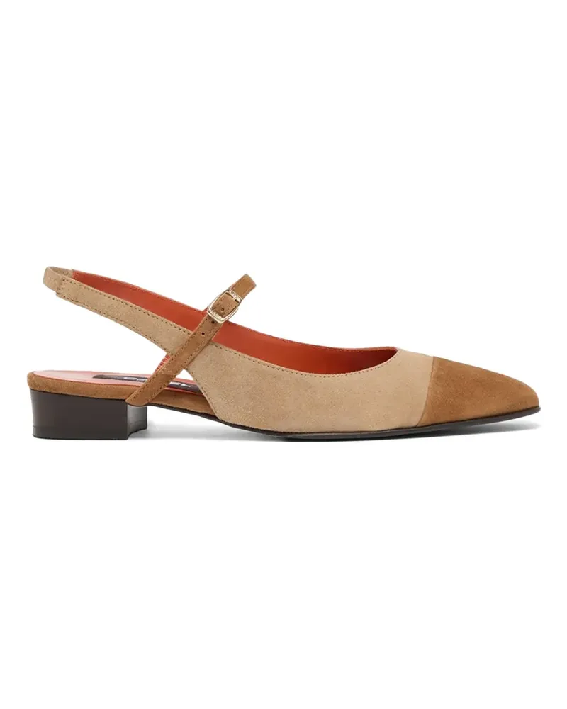 Carel Oceano Ballerinas aus Wildleder - Braun Braun