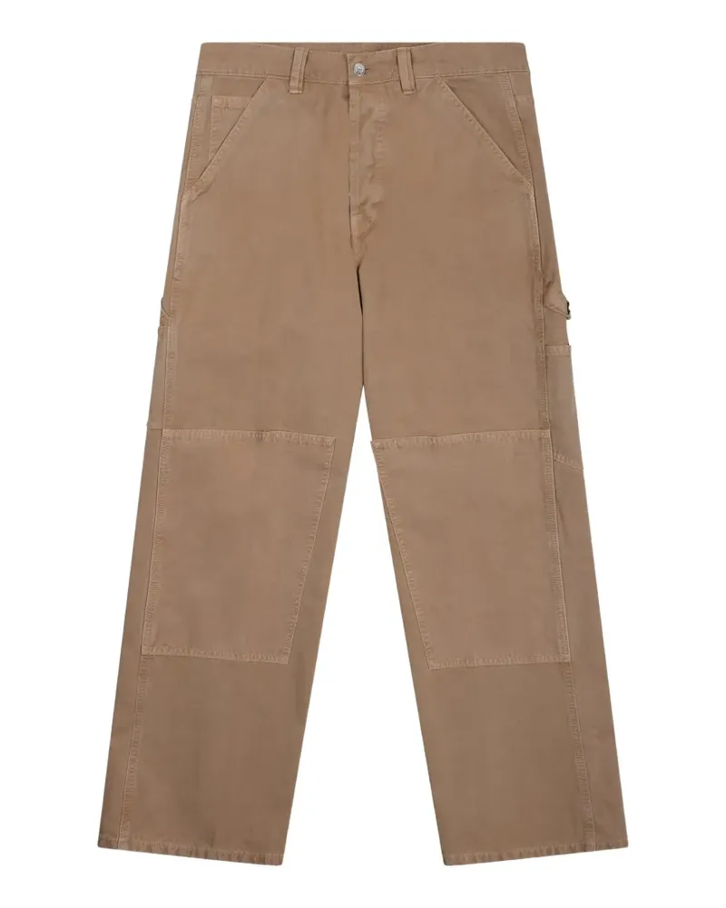 nine:inthe:morning straight-leg trousers - Nude Nude