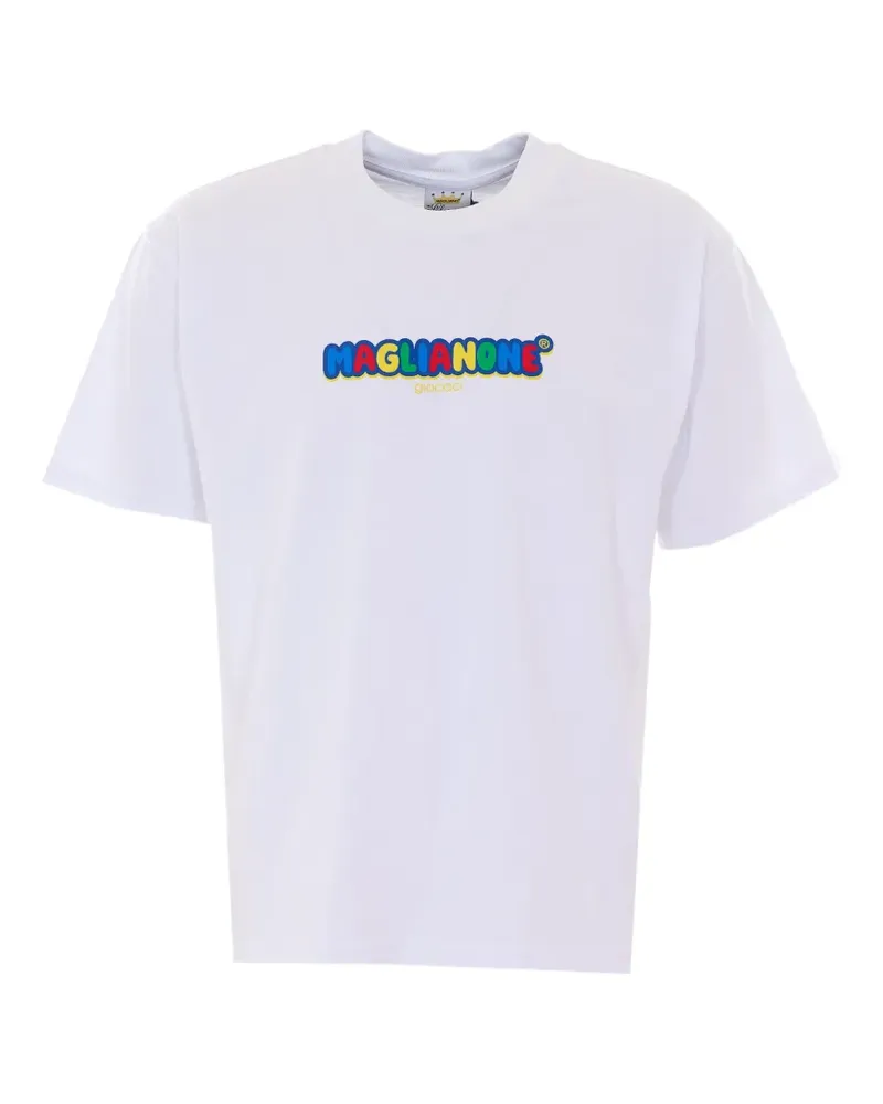 Magliano logo-print crew-neck T-shirt - Weiß Weiß