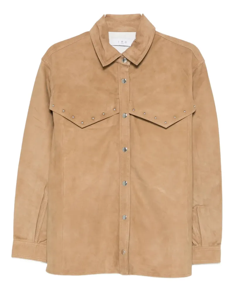 IRO suede jacket - Nude Nude