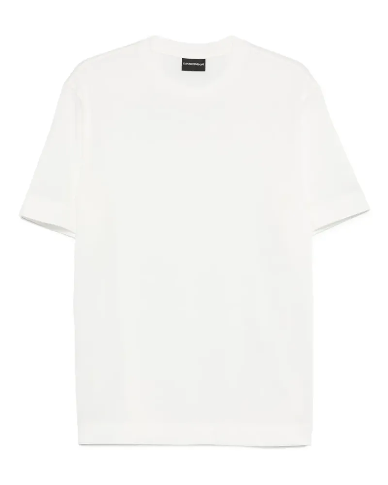 Emporio Armani T-Shirt mit Rundhalsausschnitt - Weiß Weiß