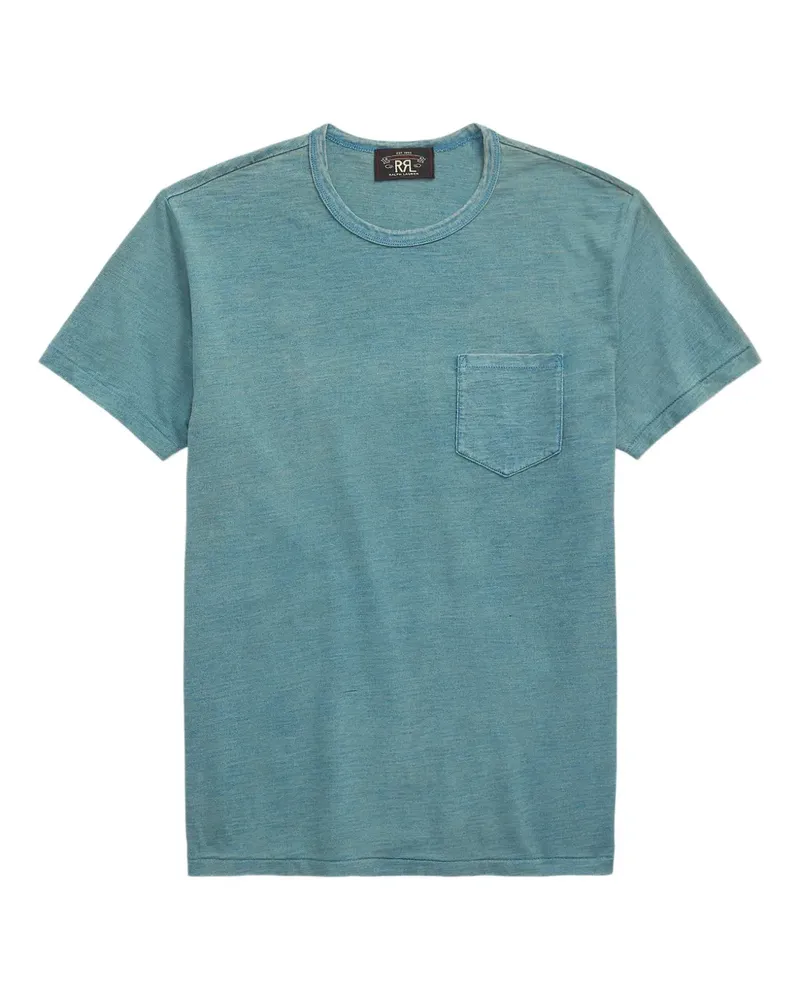 Ralph Lauren T-Shirt mit Slub-Struktur - Blau Blau