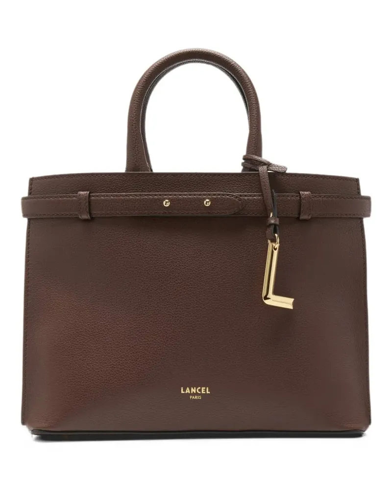 Lancel Shopper mit Logo-Schild - Braun Braun