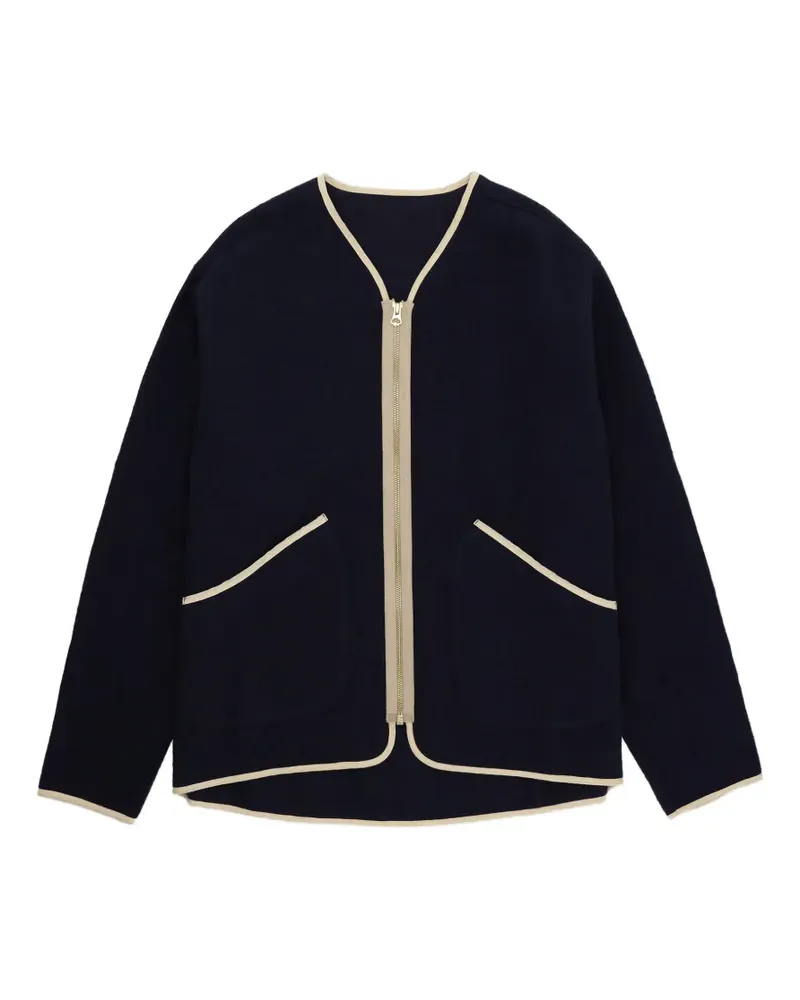 Fortela Sherpa jacket - Blau Blau