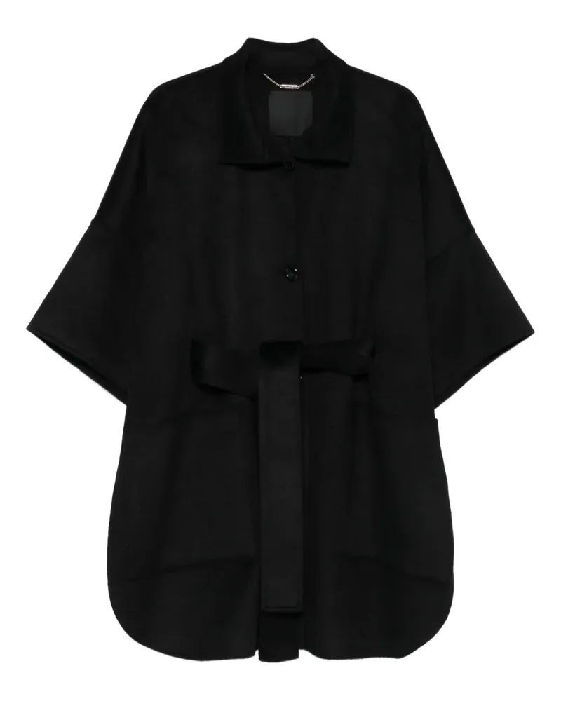 Liu Jo Cape mit Gürtel - Schwarz Schwarz