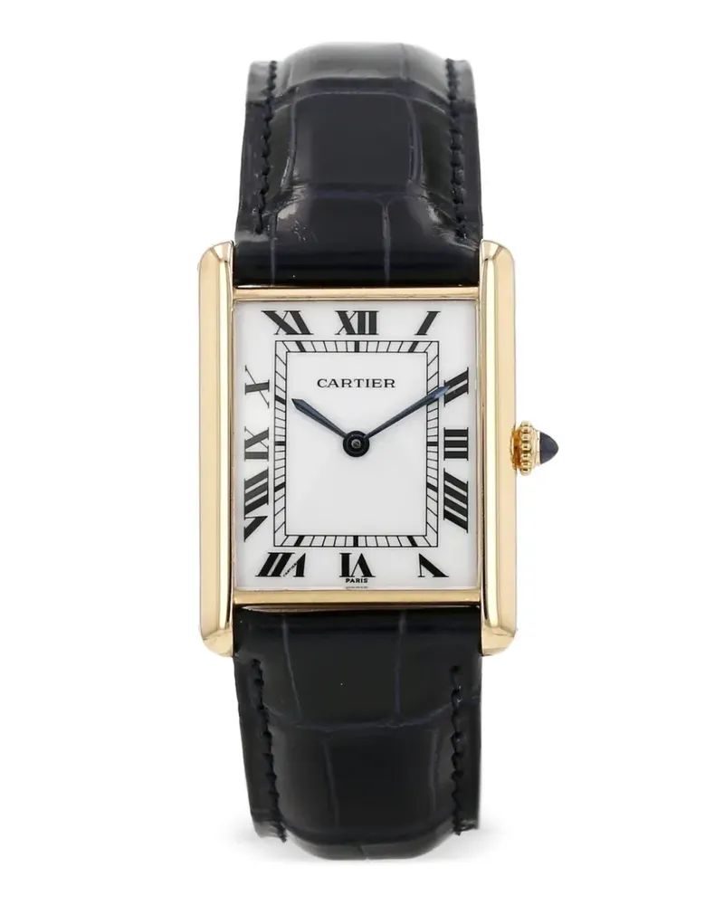 Cartier 1990s Tank Louis  Armbanduhr 34mm - Weiß Weiß