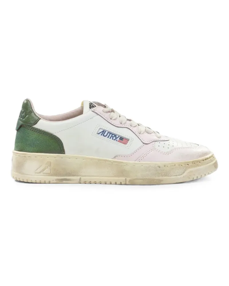 AUTRY Medalist Sneakers im Distressed-Look - Weiß Weiß