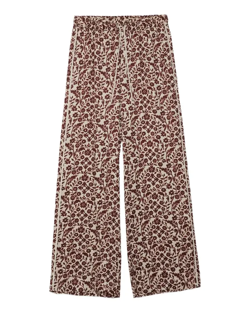 ottod’Ame floral-print track pants - Nude Nude