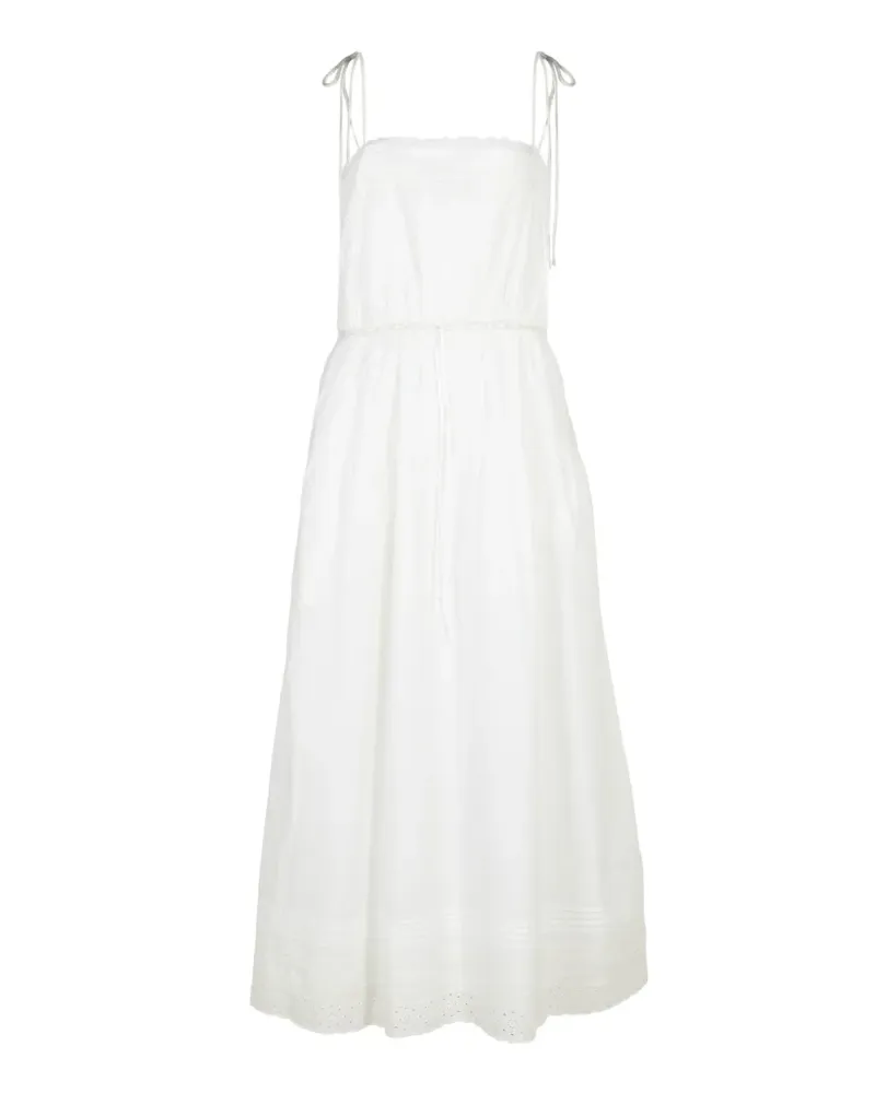 Ciao Lucia Petra midi dress - Weiß Weiß