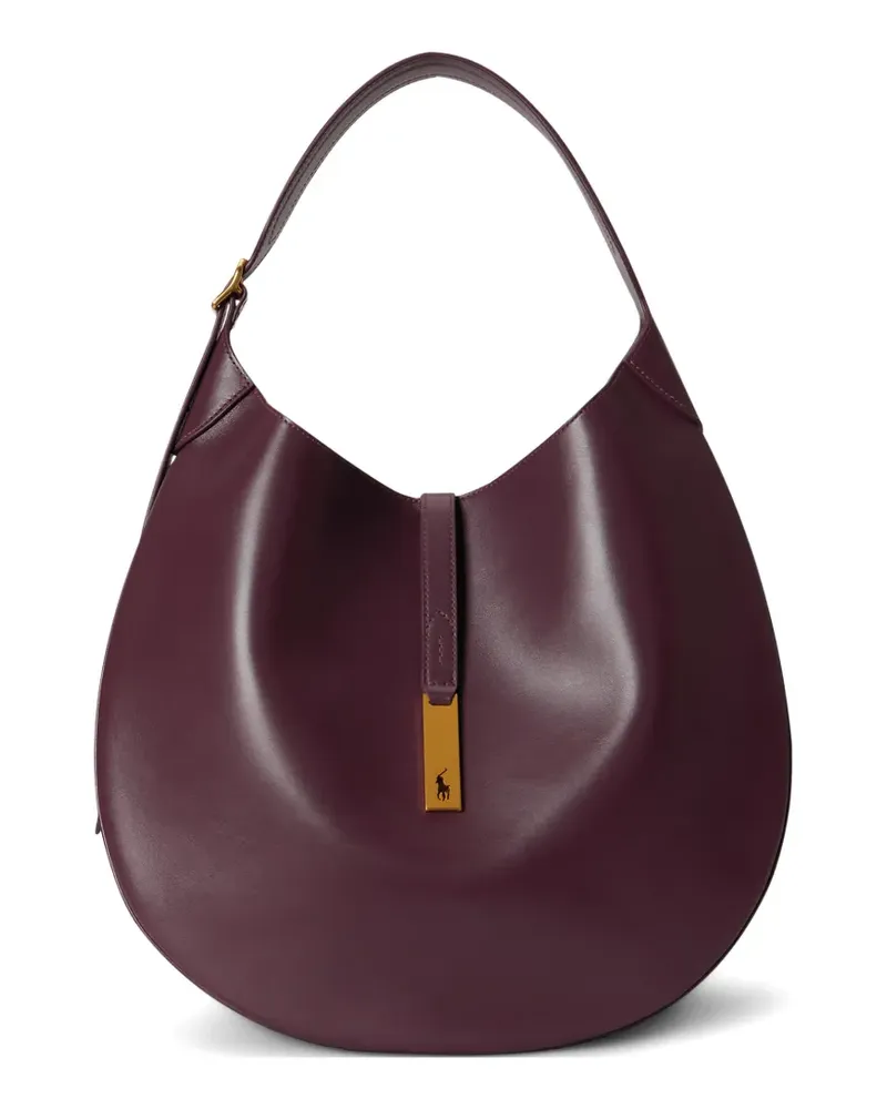 Ralph Lauren Polo ID Schultertasche - Violett Violett
