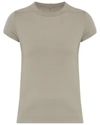 Rick Owens Level Cropped-T-Shirt Grau