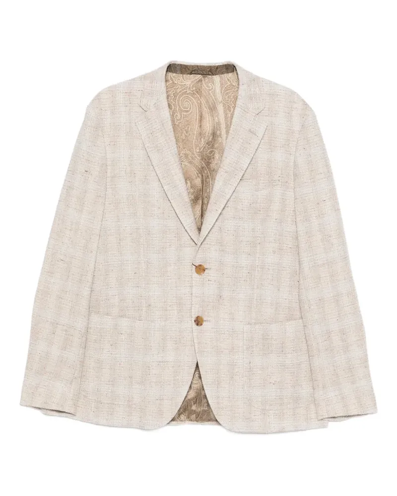 Etro button-up blazer - Nude Nude