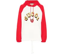 Hoodie mit Logo-Print - Weiß