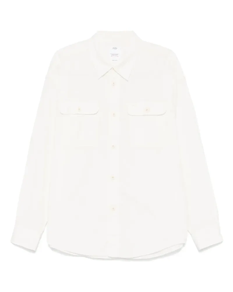 Visvim Langer Hemd - Weiß Weiß