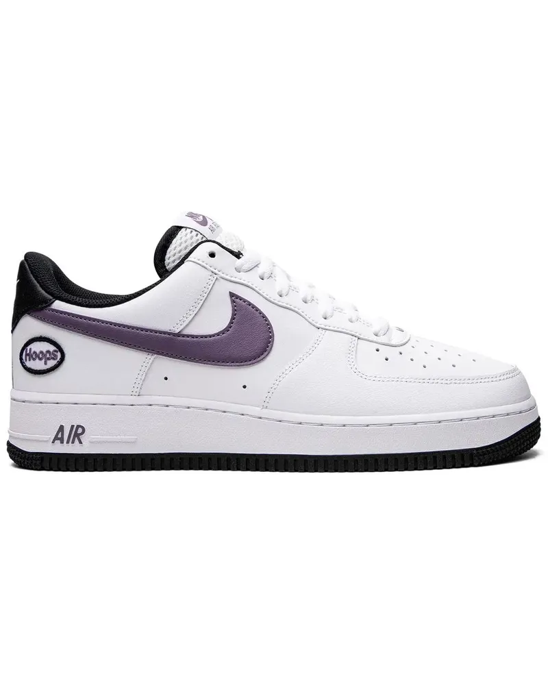 Nike Air Force 1 Low Sneakers - WHITE/CANYON PURPLE-BLACK-WHIT White