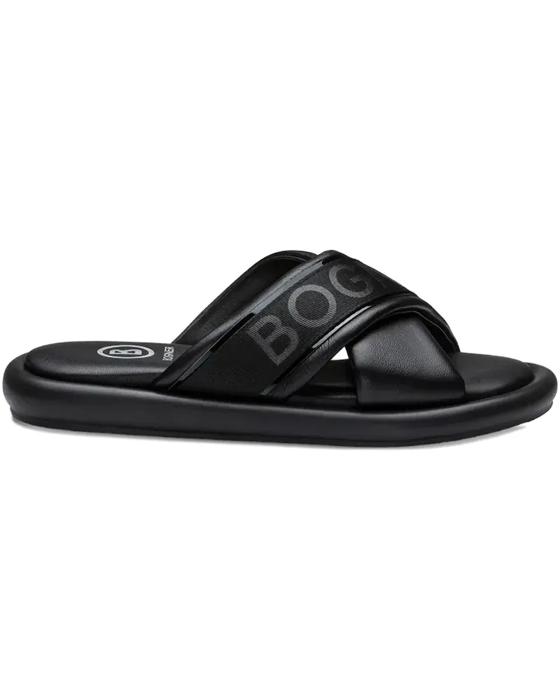 Bogner criss-cross sandals - Schwarz Schwarz