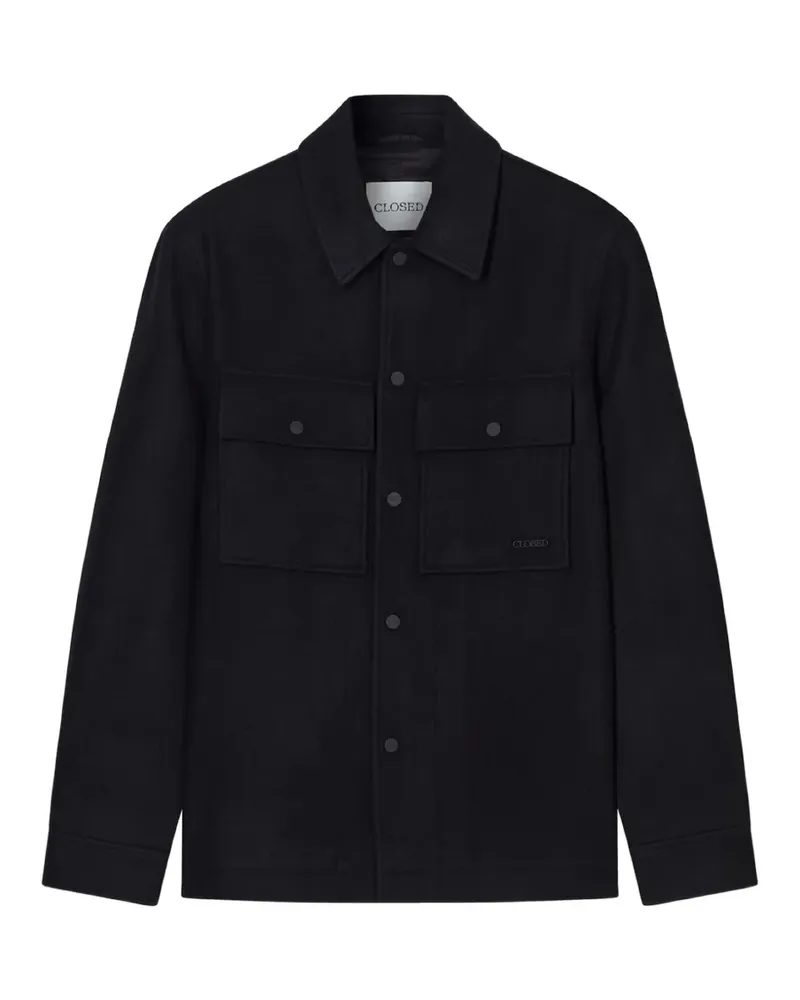 Closed Hemdjacke mit Klappentasche - Schwarz Schwarz