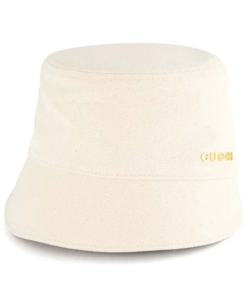 Gucci Fischerhut mit Logo - Nude Nude
