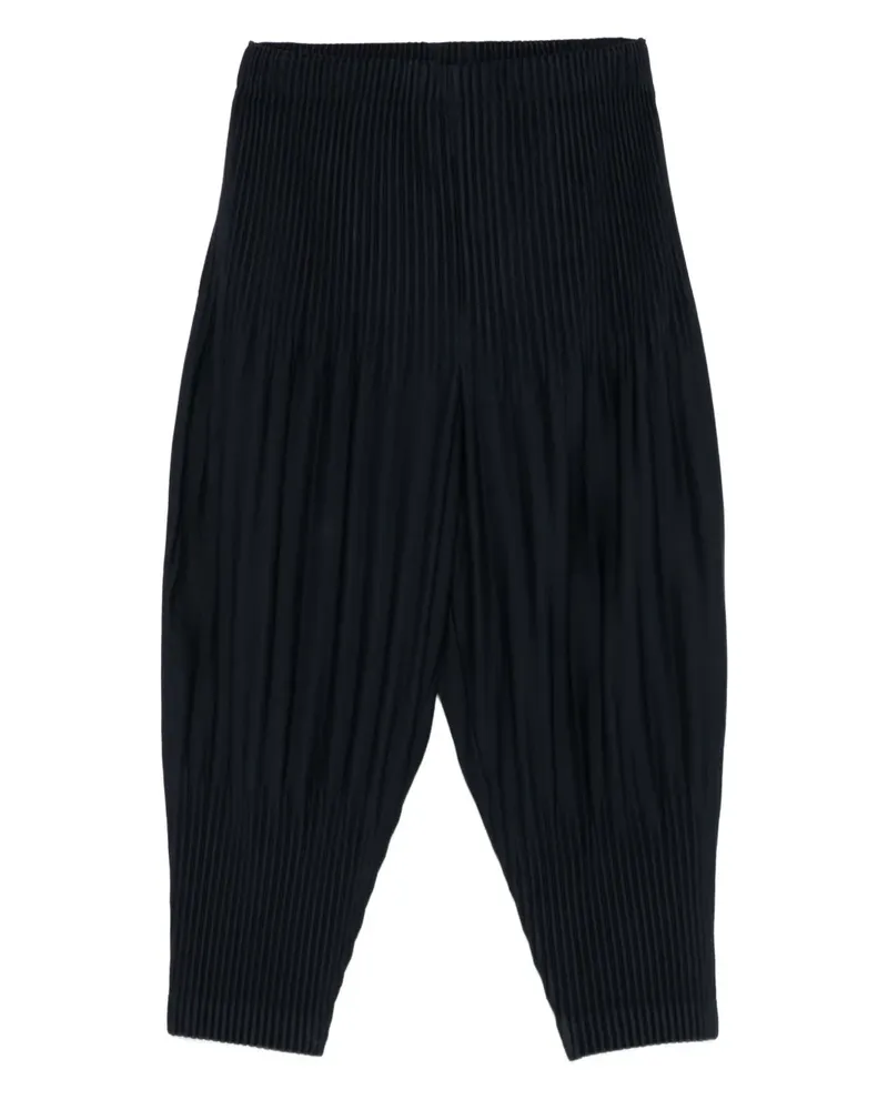 Issey Miyake Plissierte Hose - Blau Blau