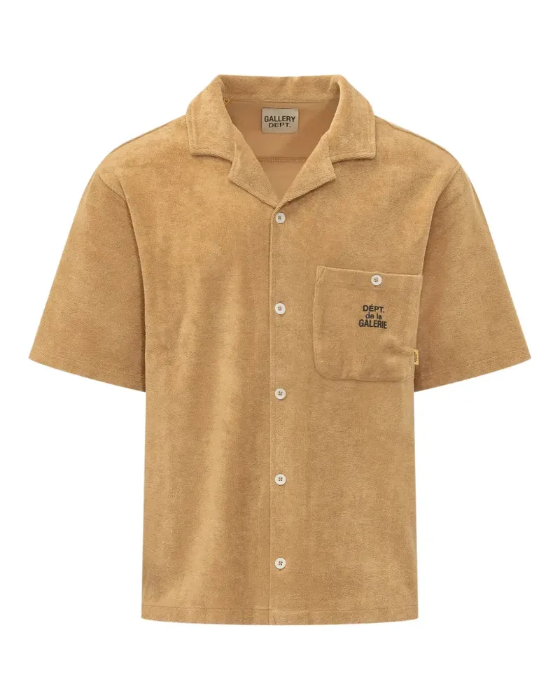 GALLERY DEPT. French Parker terry-cloth shirt - Nude Nude