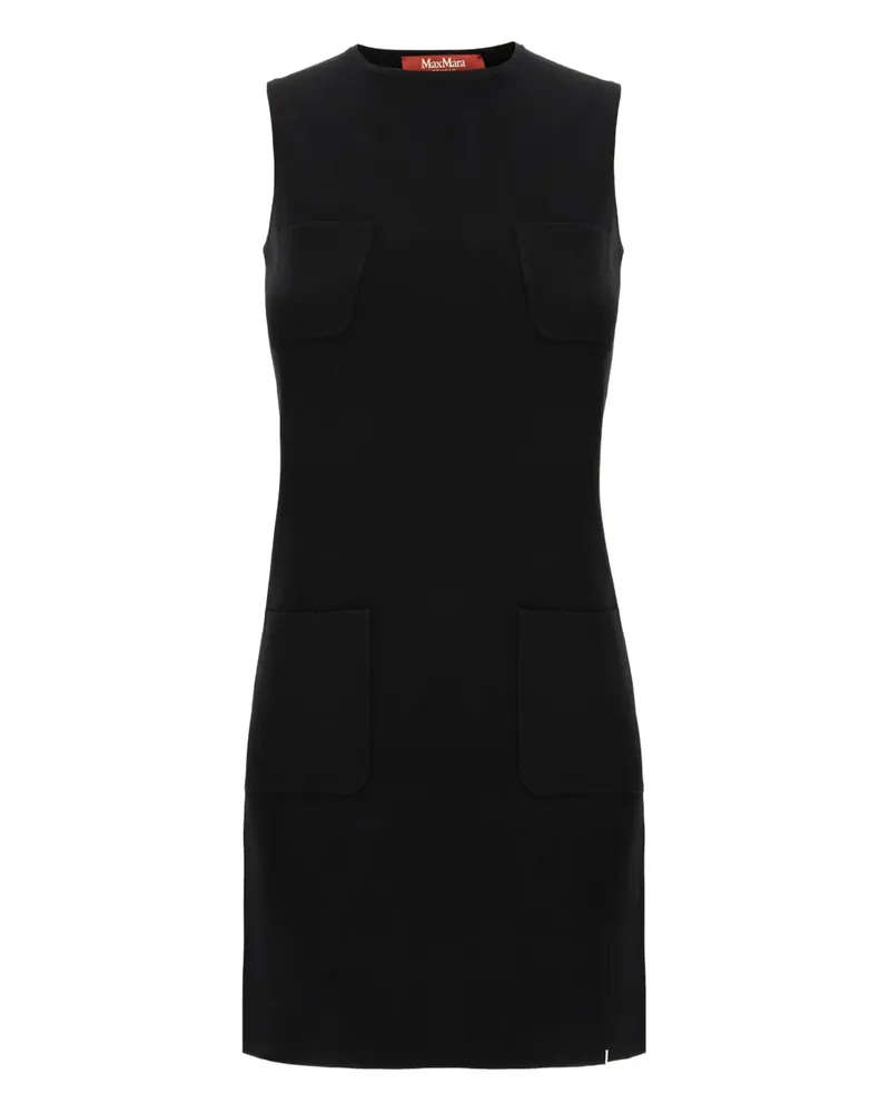 Max Mara Parata Minikleid - Schwarz Schwarz