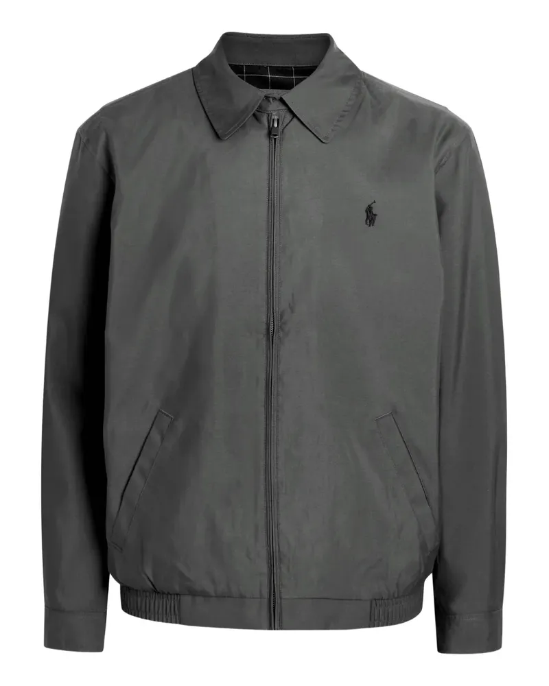 Ralph Lauren Hemdjacke mit Reißverschlusskragen - Grau Grau