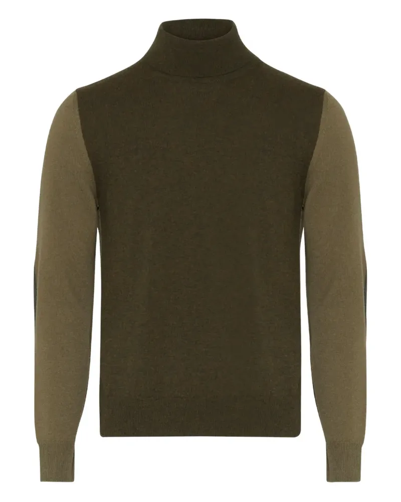 Maison Margiela Gerippter Rollkragenpullover - Grün Grün