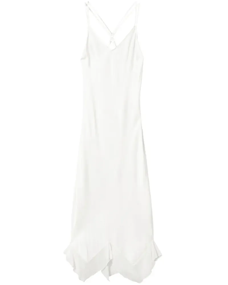 Twin-Set Camisole-Kleid aus Satin - Nude Nude