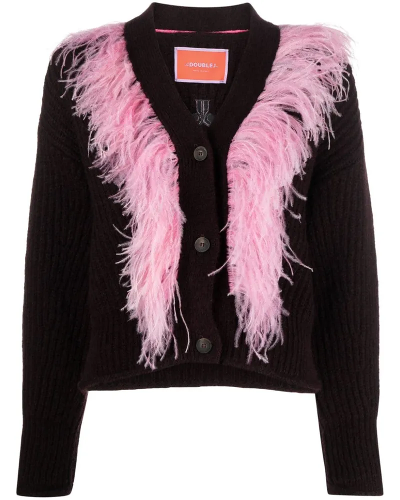 La DoubleJ High Kick Cardigan - Rot Rot