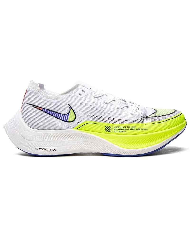 Nike ZoomX VaporFly Next% Sneakers - Weiß Weiß
