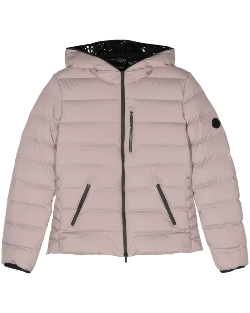 Moncler Wattierte Herbe Kapuzenjacke - Rosa Rosa