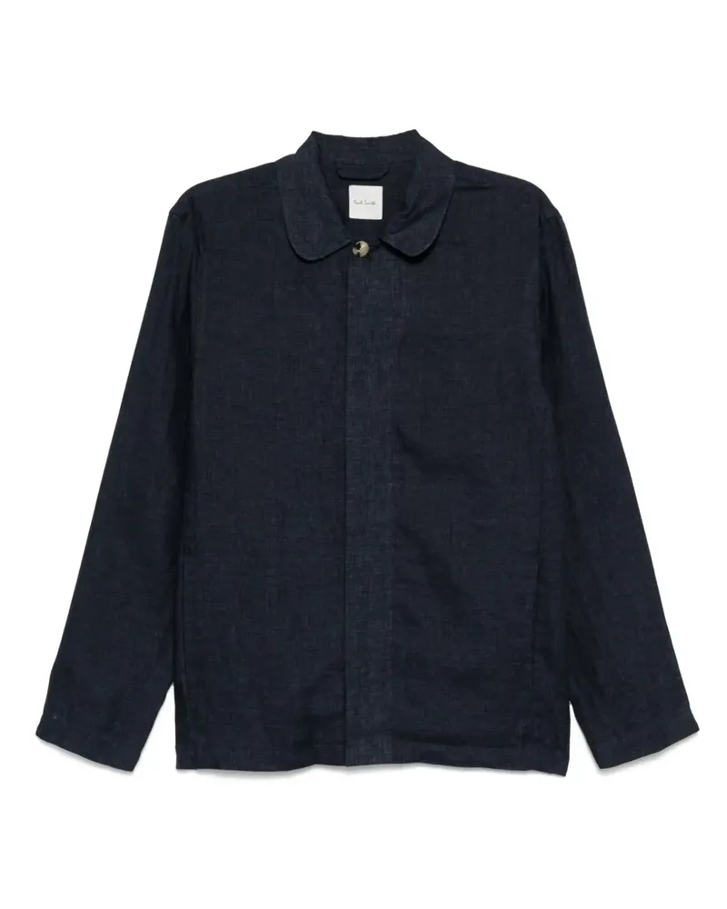Paul Smith Hemd aus Leinen - Blau Blau