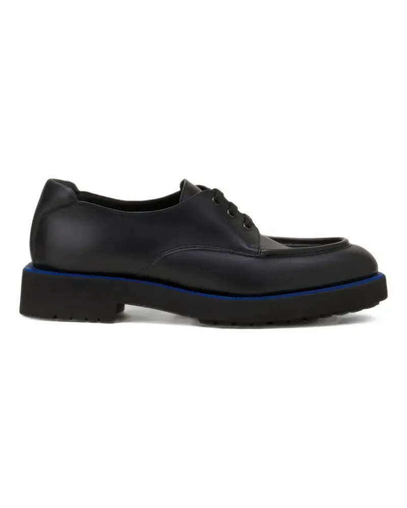 Lanvin Derby Schuhe aus weichem Leder - Schwarz Schwarz