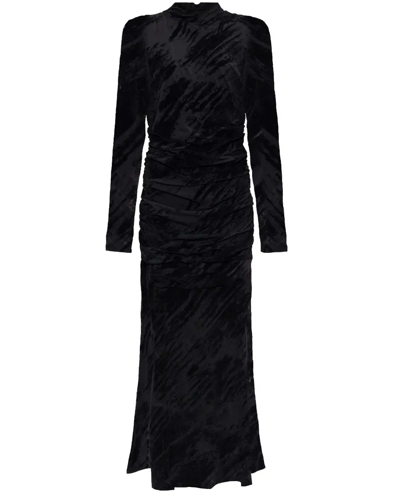 Gestuz Langärmeliges Kleid - Schwarz Schwarz