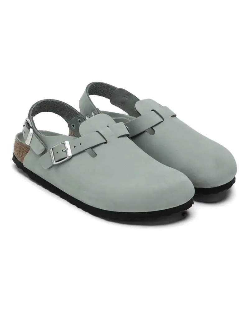 Birkenstock Tokyo suede clogs - Grün Grün