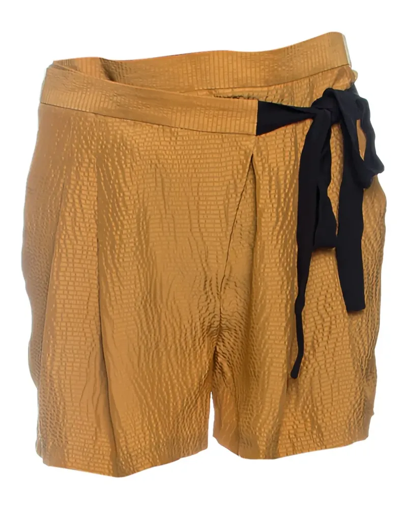 Matthew Williamson Shorts mit strukturiertem Finish - Gelb Gelb