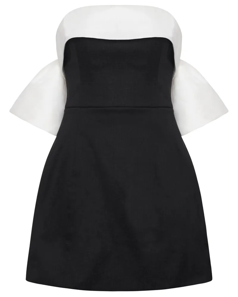 Rachel Gilbert Birdie Minikleid - Schwarz Schwarz