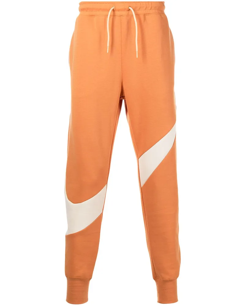 Nike Jogginghose mit Swoosh-Print - Orange Orange