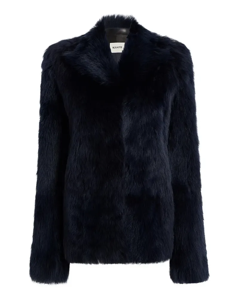 KHAITE Jacke mit Kragen - Blau Blau