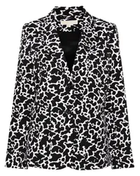 Michael Kors Blazer mit Animal-Print Weiß