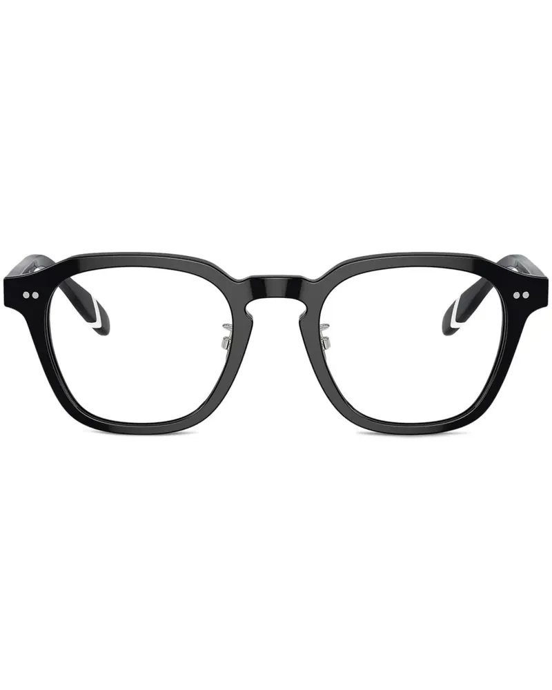 Ralph Lauren Brille mit eckigem Gestell - Schwarz Schwarz