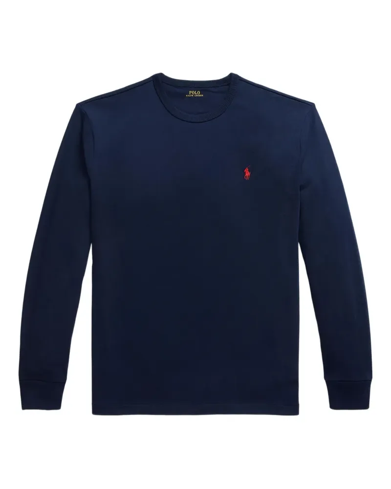 Ralph Lauren Oberteil mit Rundhalsausschnitt - Blau Blau