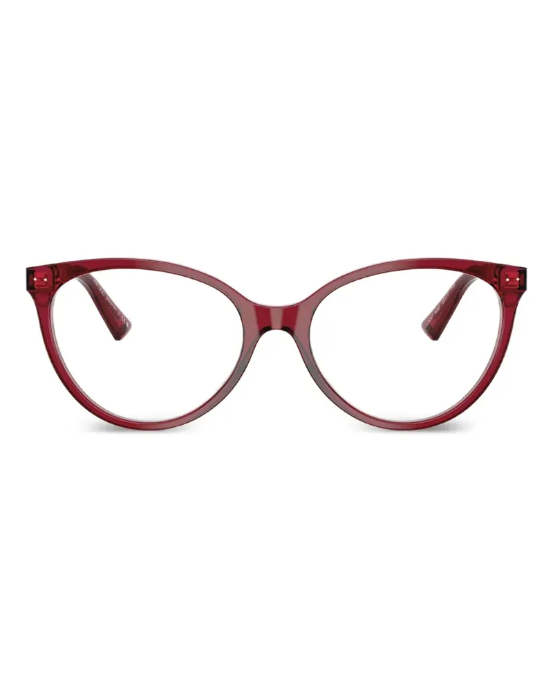 Jimmy Choo transparent round-frame glasses - Rot Rot