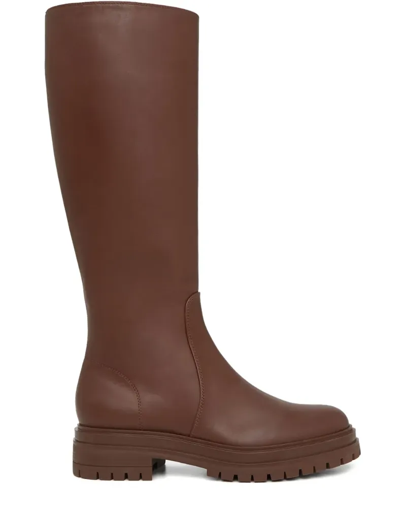Gianvito Rossi Stiefel mit Reißverschluss - Braun Braun