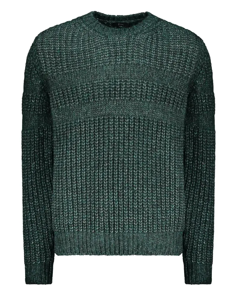 Herno ribbed crew-neck sweater - Grün Grün